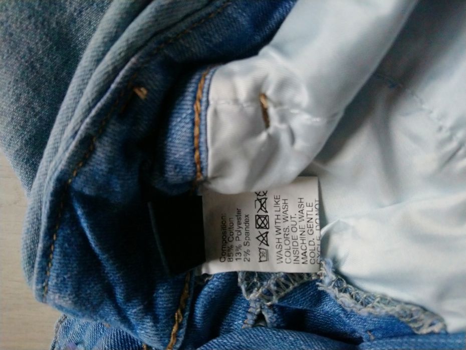 Джинсовий сарафан спідниця для вагітних Shein S розмір