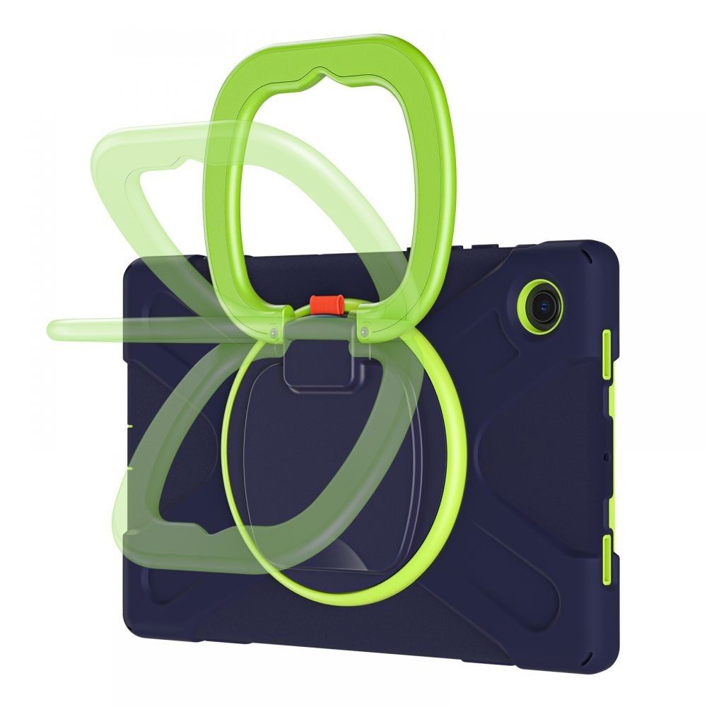 Etui X-Armor Do Galaxy Tab A8 10.5 Navy/Lime