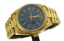 Rolex Oyster  Day-Date Blue Dial w 18k Złocie na Bransolecie 36mm