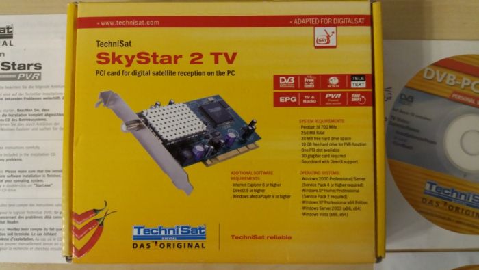 Karta satelitarna SKYSTAR 2 TV PC