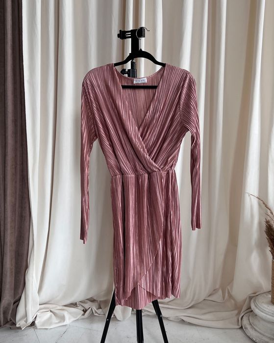 Сукня міді плісе