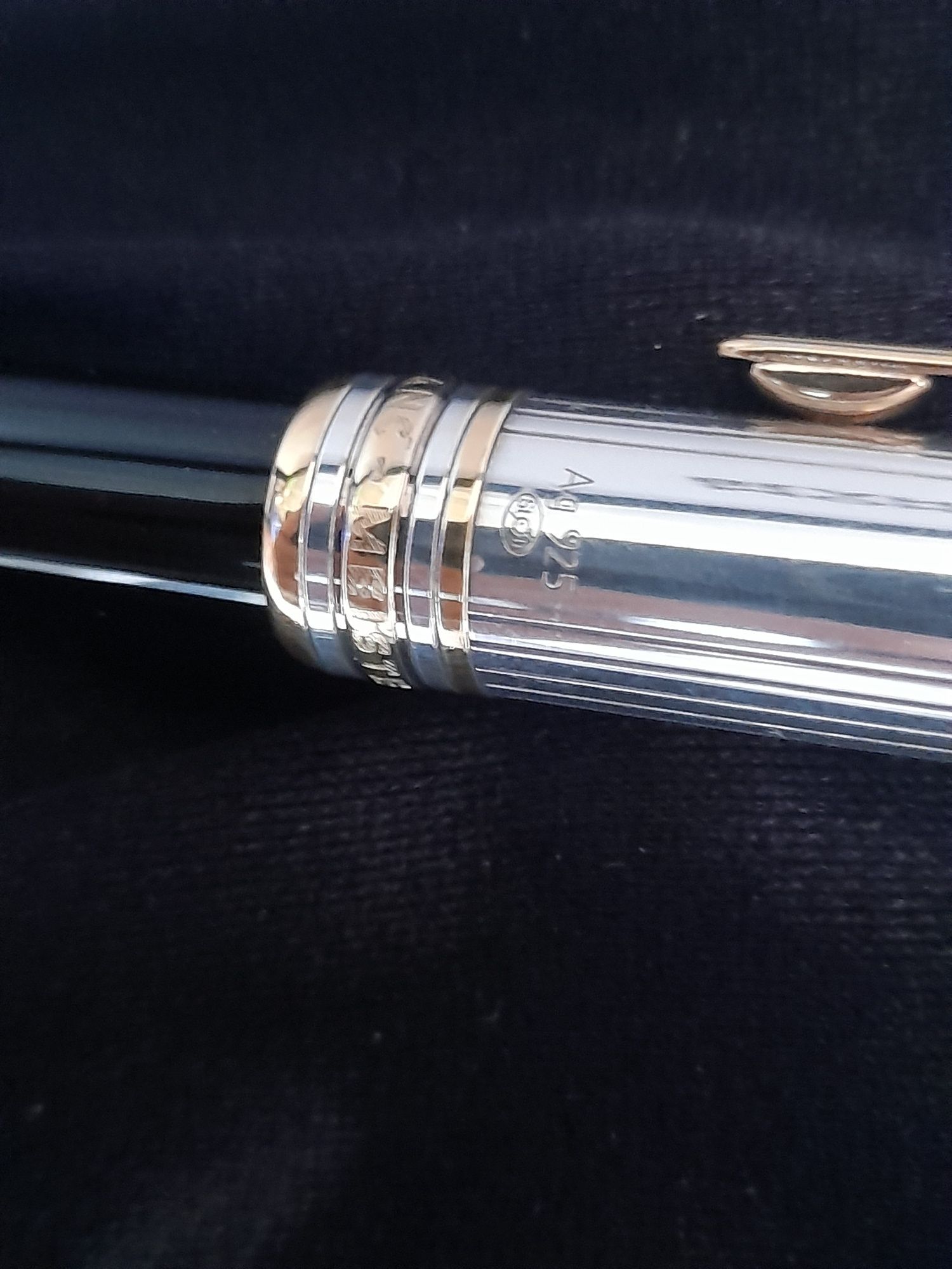 Montblanc Meisterstuck Esferográfica prata