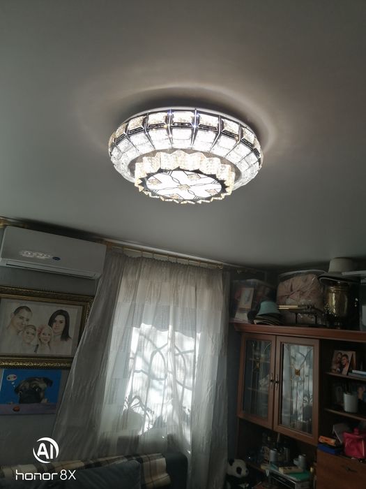 Люстра хрустальная, потолочная