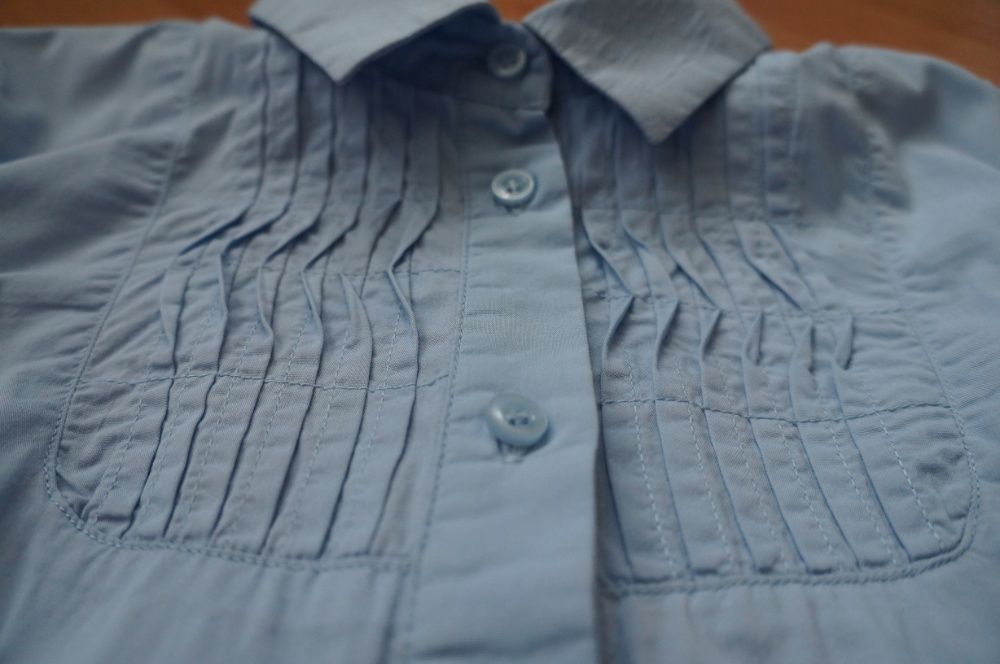Блузка рубашка шкільна 8-10 р., 140 см