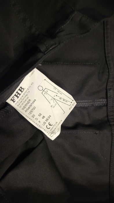 FHB Werner spodnie męskie bojówki  r.52 L/XL