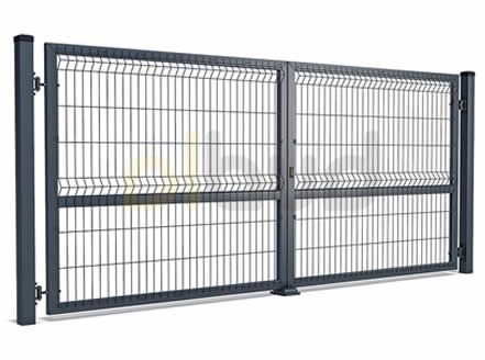 Brama panelowa ocynk+ral H153cm x 400cm ogrodzenie panel