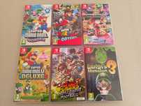 15 Jogos Nintendo Switch como novos.
