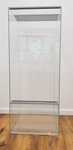 Terrarium pionowe 60x60x100 szyby przesuwne dla gekona
