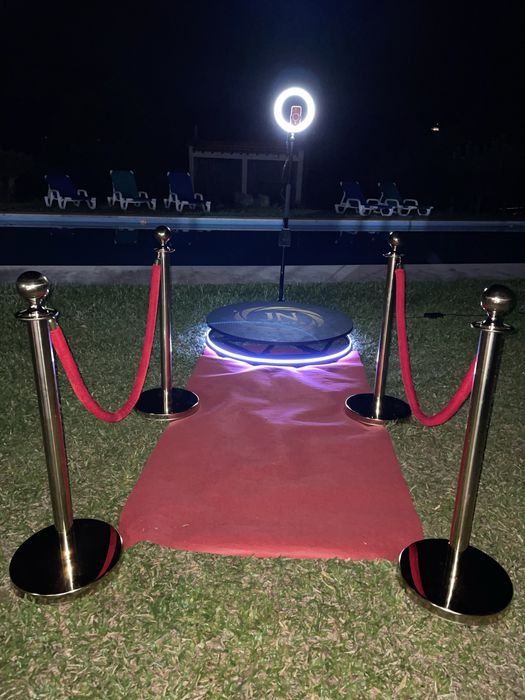 Aluger de plataforma Videobooth 360°