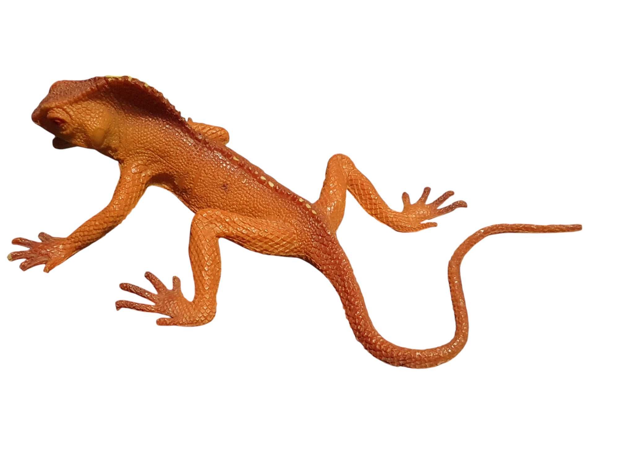 Stara figurka jaszczurkę/gekona/iguanę lata 80/90 PRL unikat kolekcjon