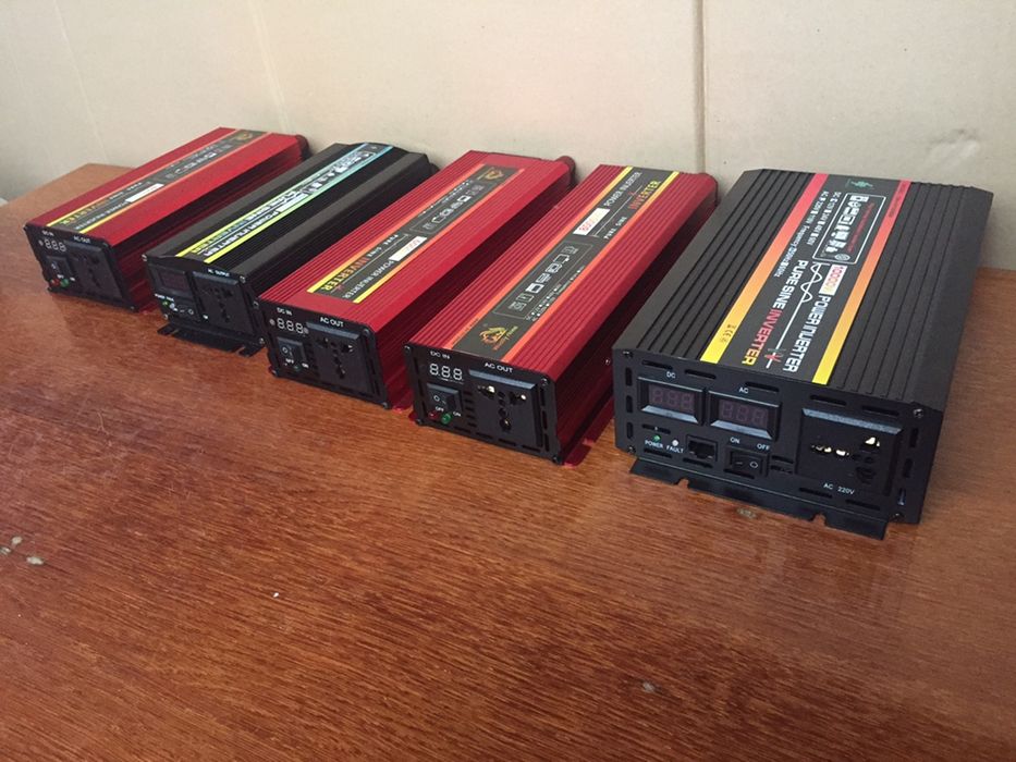 Инвертор 12-220В. 1500Вт. 1300Вт. 1000Вт. 800Вт. Чистый синус