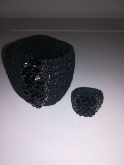 Ręcznie robiona biżuteria. Bransoleta + pierścionek