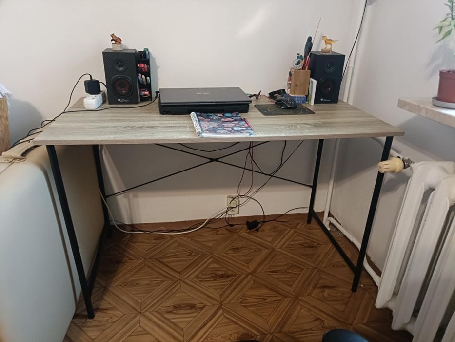 Biurko dąb Sonoma z Jysk