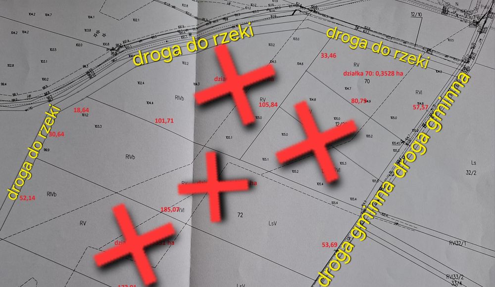 Ostatnia działka z DOSTĘPEM DO RZEKI SKRWA i widokiem na las