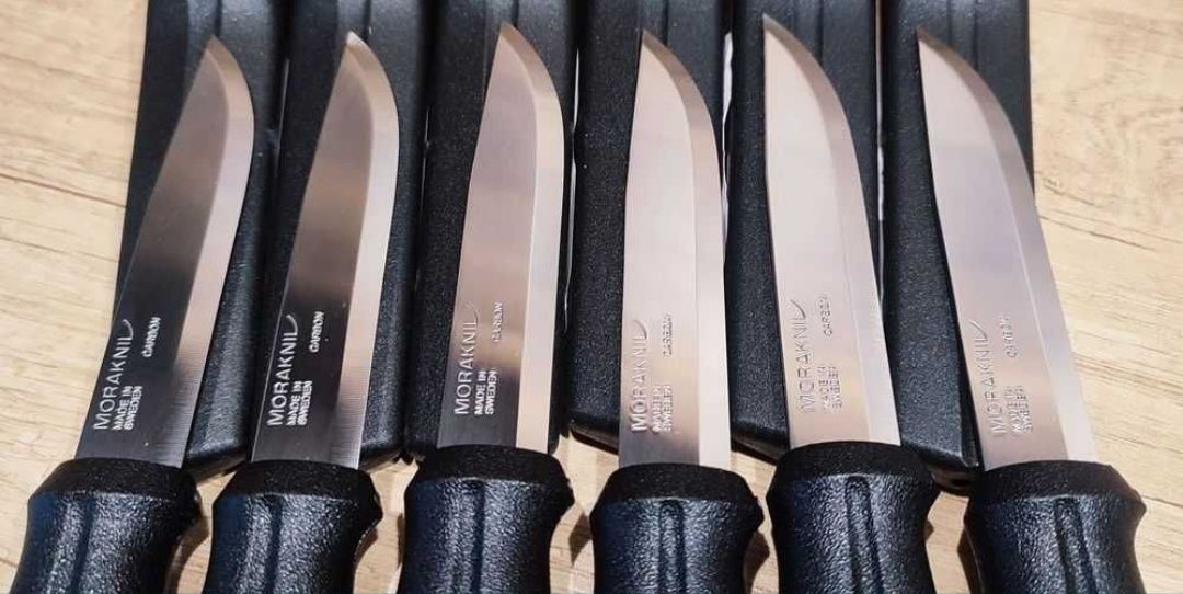 MORAKNIV 510 С нож для резьбы резак для дерева  сталь карбон mora мора