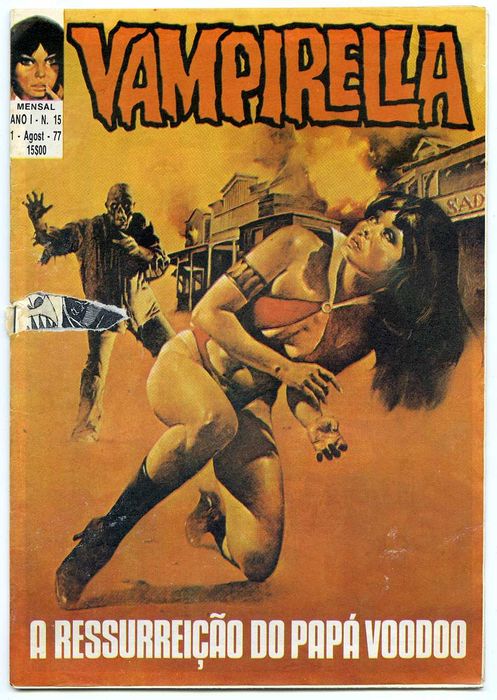 Banda Desenhada Vintage - Vampirella