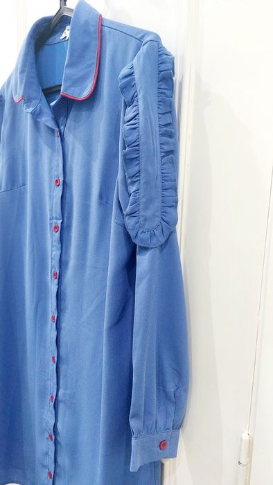 Vestido azul marca Minueto