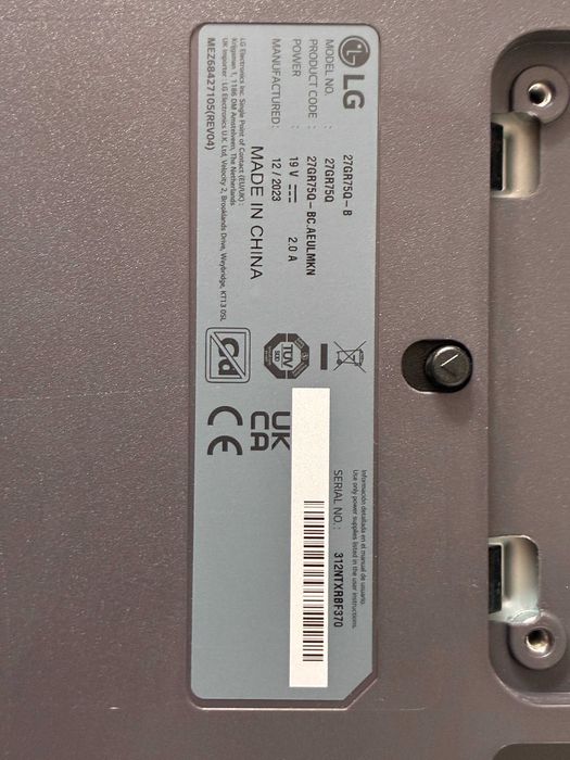 Monitor LG UltraGear 27GR75Q (B.AEU) + dodatki! (OPIS)