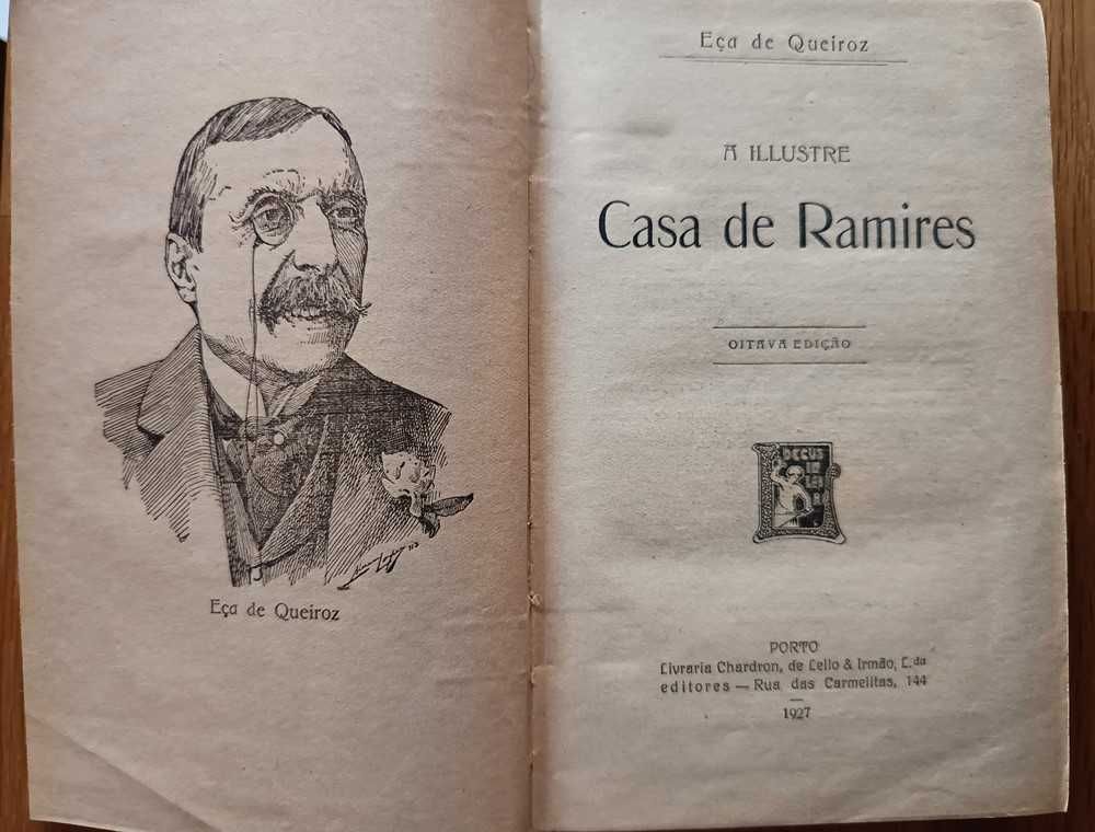 A Ilustre Casa de Ramires - Eça de Queiroz (Ed.1927)