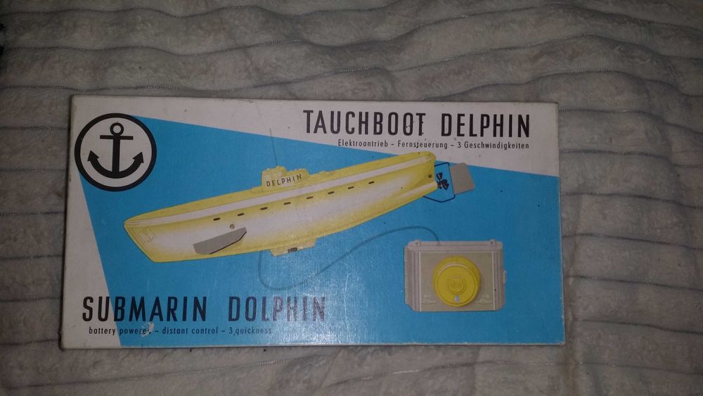 Игрушка подводная лодка (1970-1980)гг. ГДР