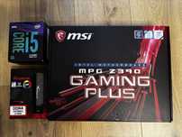 Podzespoły (i5-9600kf MSI Z390 GamingPlus hyperx predator RGB 16gb)