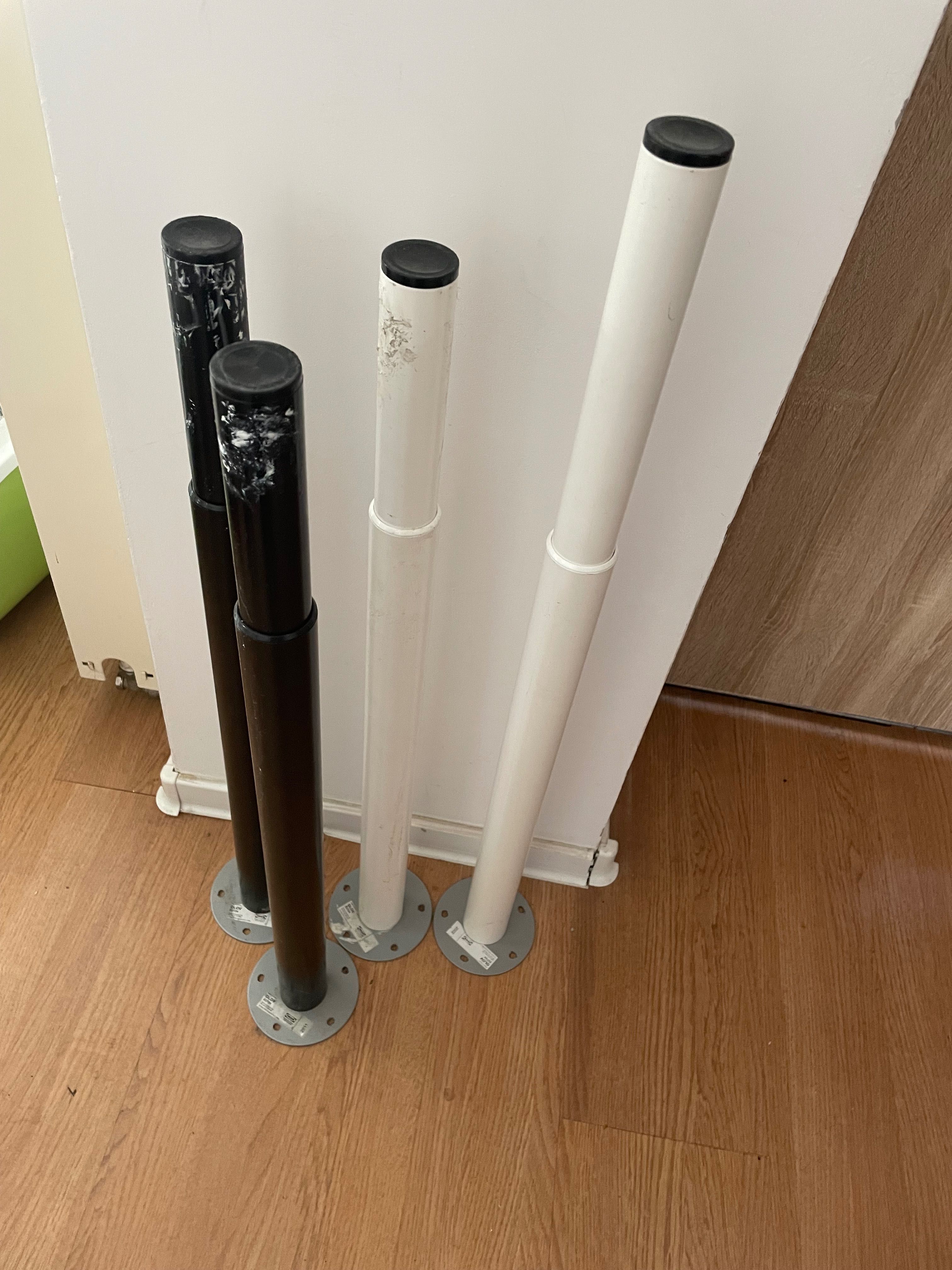 Nogi regulowane do biurka stołu IKEA Olov 4 szt regulowana wysokość