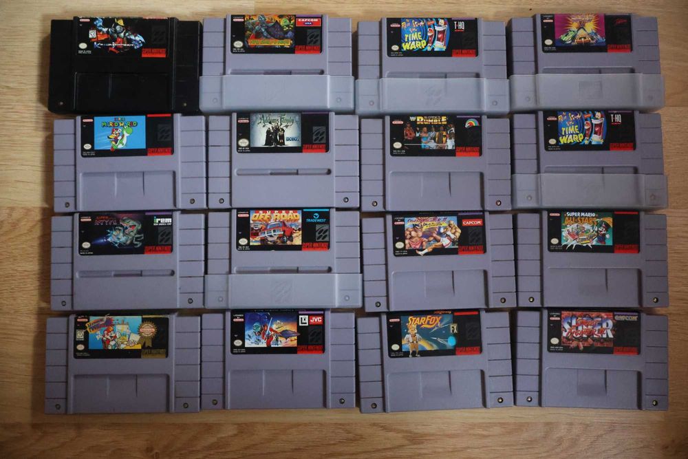 Gry na Konsole Super Nintendo SNES NTSC/UC USA Mario Star Wars SF