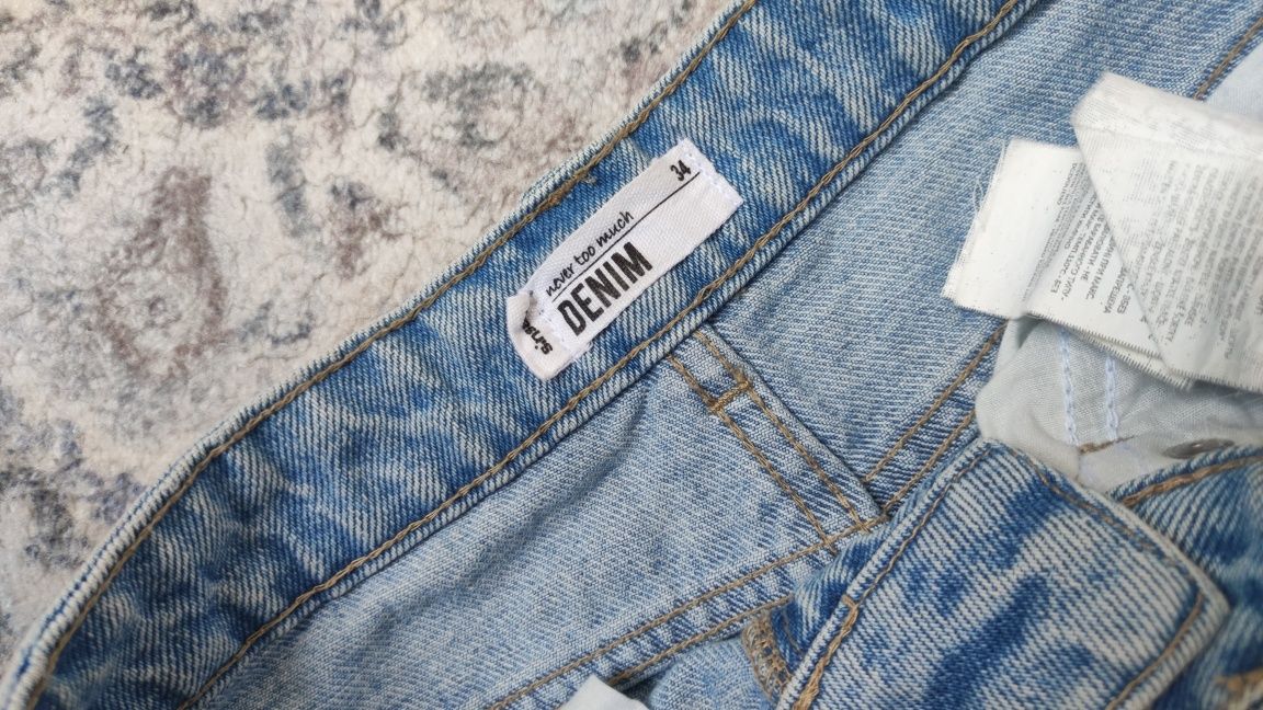 Shorty jeansowe spodenki H&M sinsay