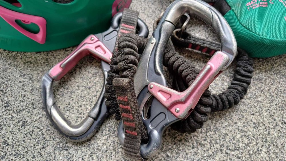 Via Ferrata Climbing Technology VF Kit Plus G-Compact PINK - dla pani