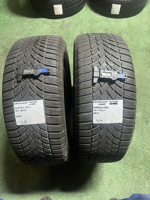 2x 215/60/16 99H BRIDGESTONE BLIZZAK LM005 opona zimowa 3PMSF M+S