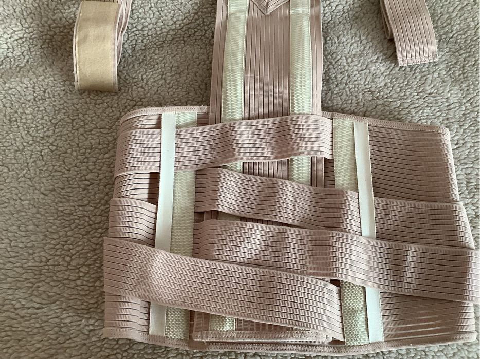 Pas ortopedyczny,beżowy rozmiar XL