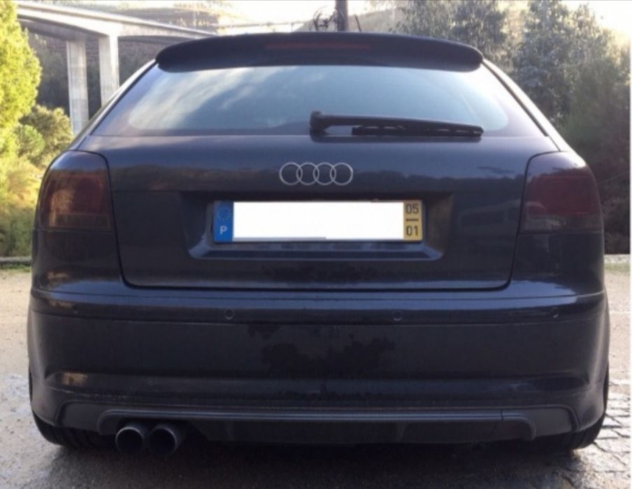 LIP SPOILER AILERON PALA ABA AUDI A3 RS3 S3 S-LINE Hatchback/Sportback