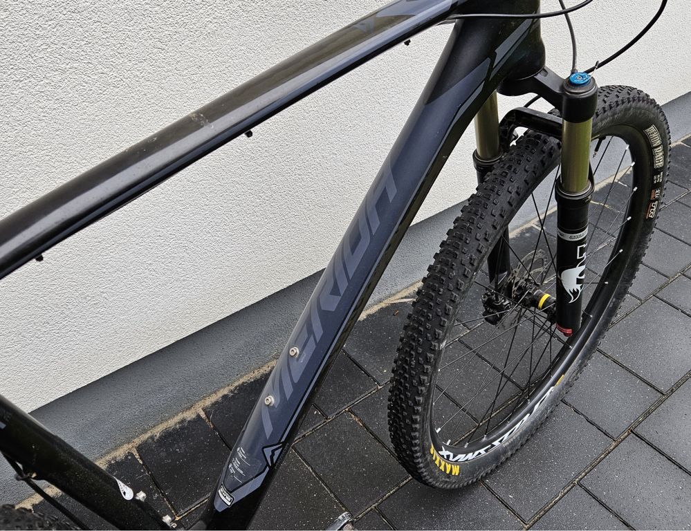 MTB Merida Big Nine XT Edition rama carbon XXL 23 cale amor FOX