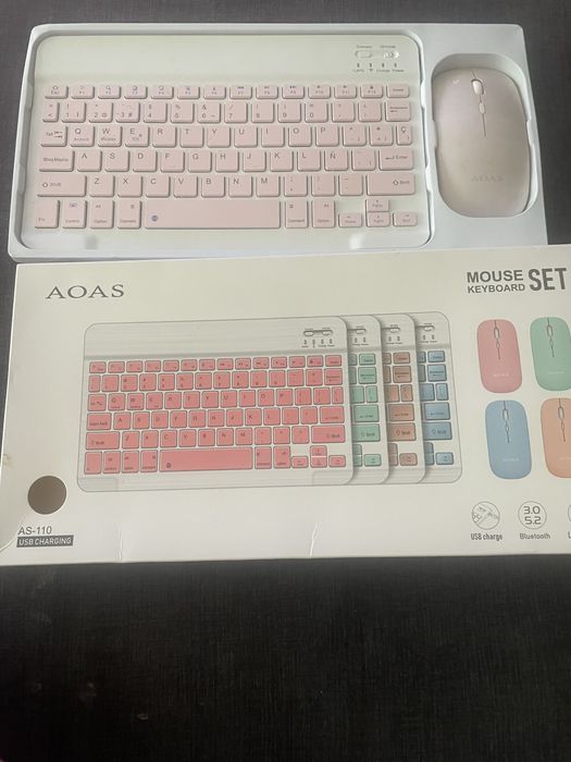 Teclado+ rato para tablet