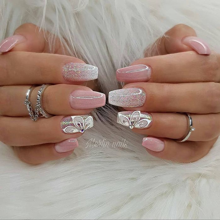 Tipsy żelowe Excellent pro manicure plastikowe paznokcie zrób to sama