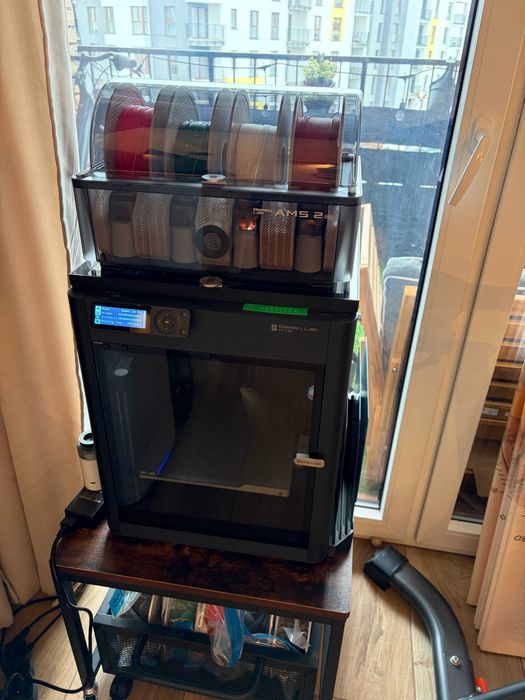 Drukarka 3D Bambu Lab P1S z AMS 2 Pro i Hotendy z hartowanej stali, FV