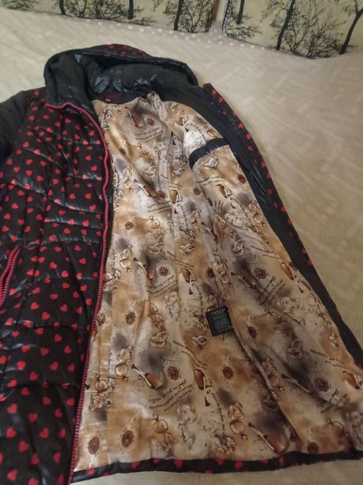 Зимний пуховик на подростка или хрупкую женщину