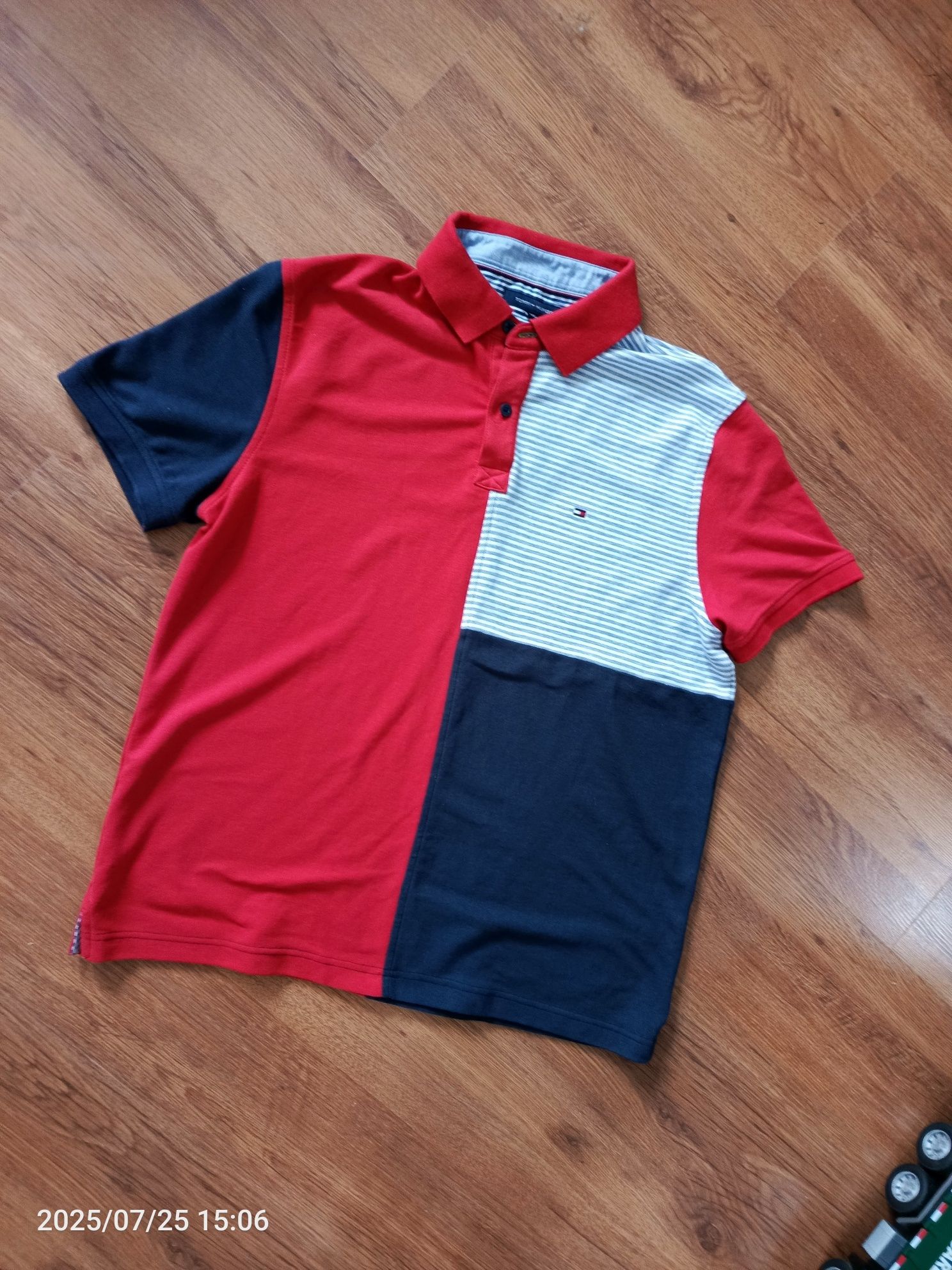 Koszulka męska polo z kołnierzem Tommy Hilfiger L