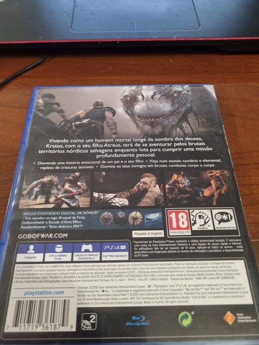 Ps4 god of war day one edition - português