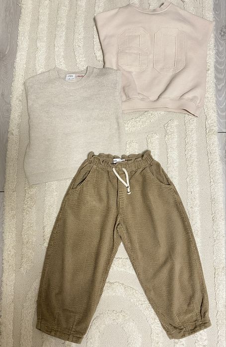 Кофта, худі , штани Zara 110р