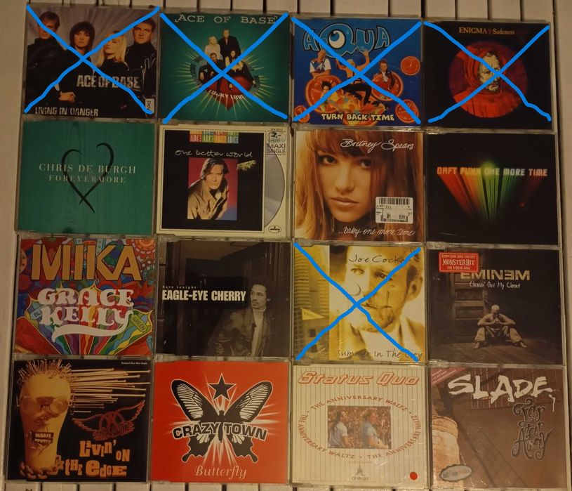 41 CD Singles (parte III) Pop/Rock (algumas raridades)