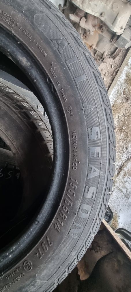 Opony całoroczne 155/65R14