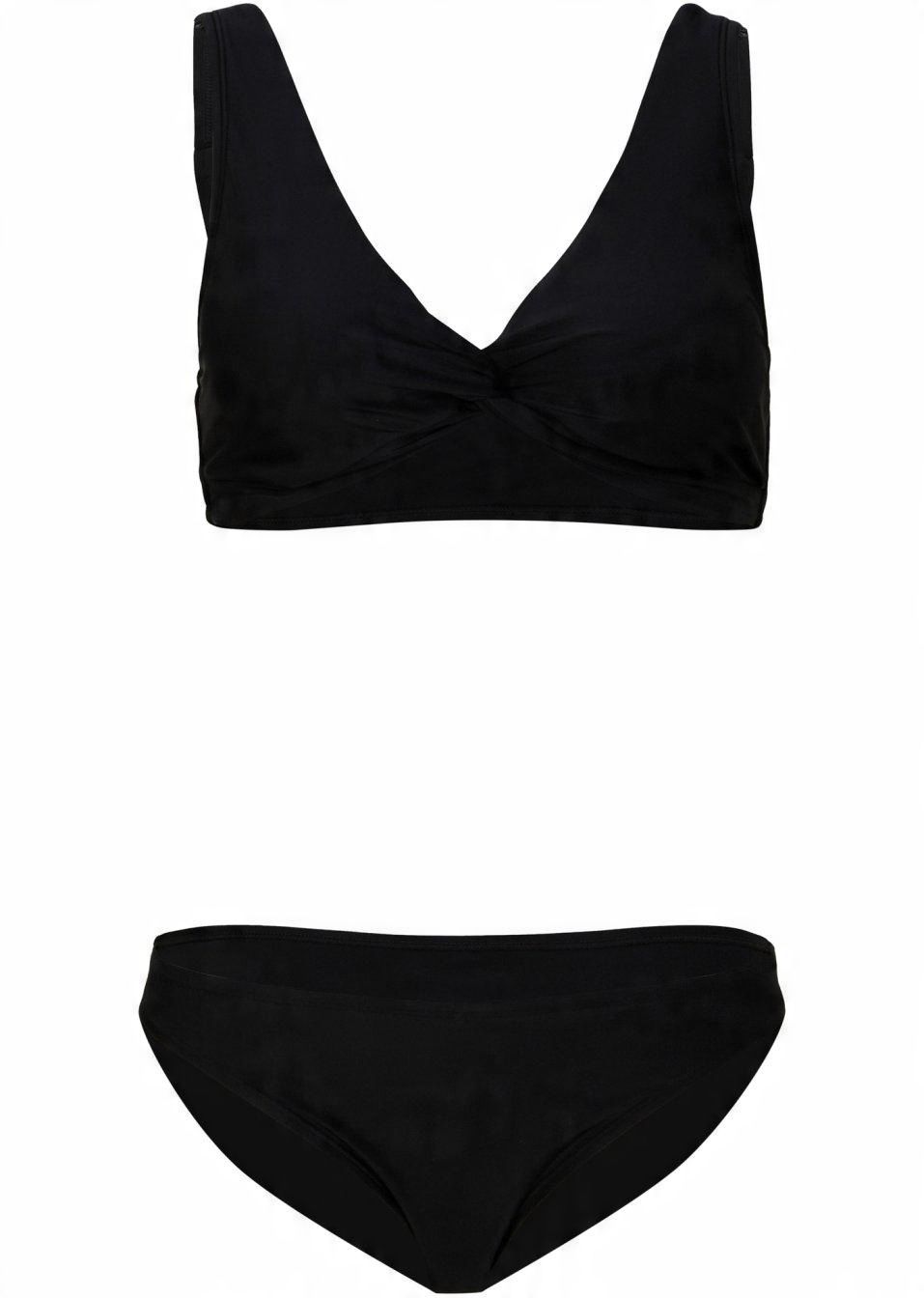 B.P.C czarne bikini z figami r.44