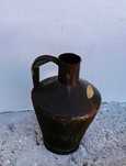 antigo cantaro de agua em zinco