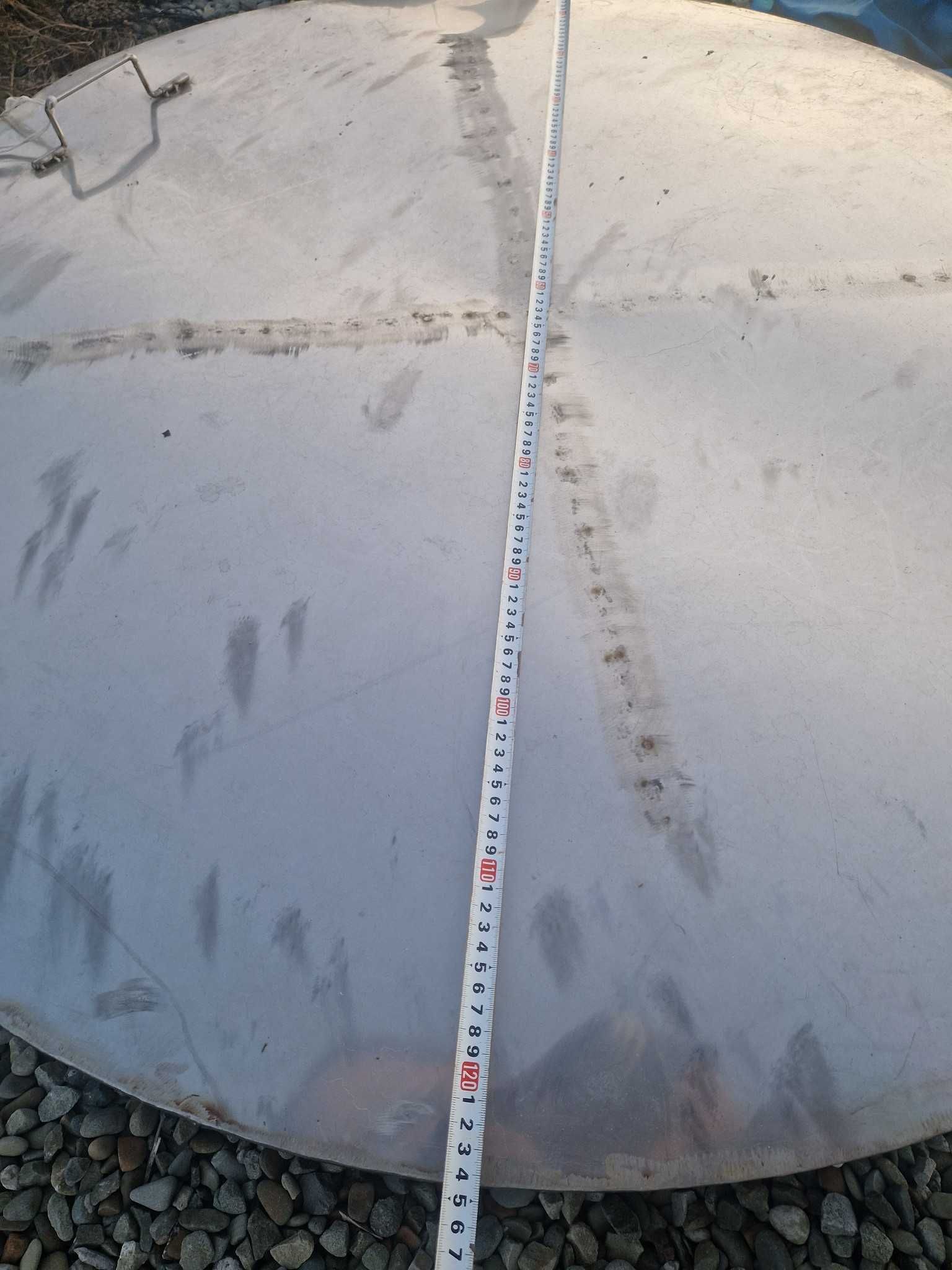 Właz stal nierdzewna do kanału studni obudowy rura 1000mm 100cm 1m