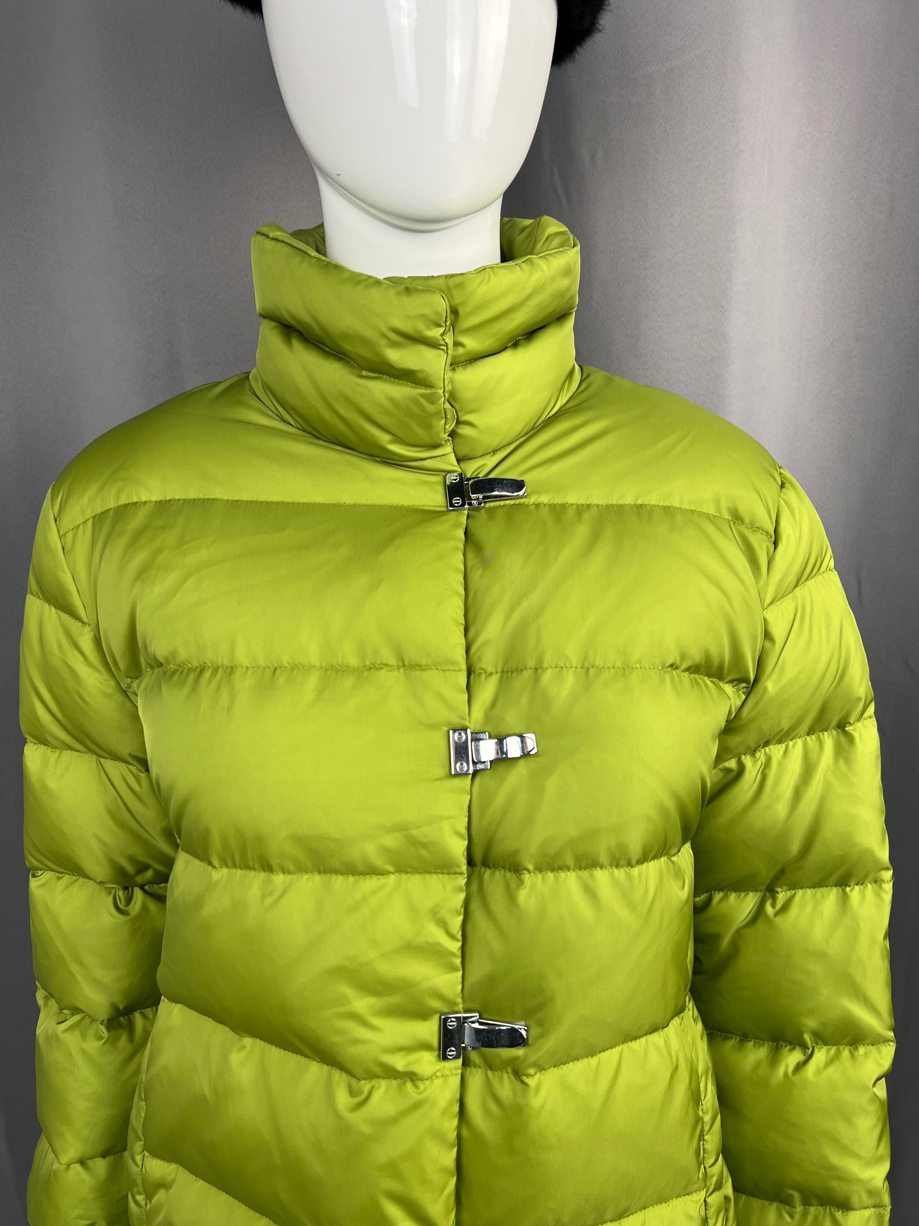 BOGNER Puffer Jacket яскравий дутий пуховик БОГНЕР салатовий зелений