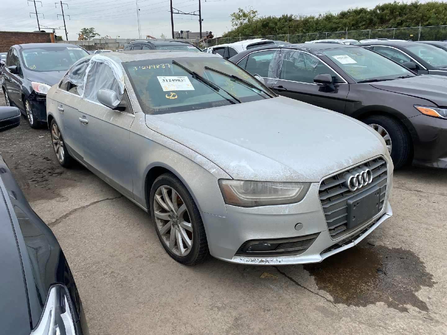 Разборка Запчасти AUDI A4 B8 Ауди А4 Б8 Четверть Дверь Крыло Стойка