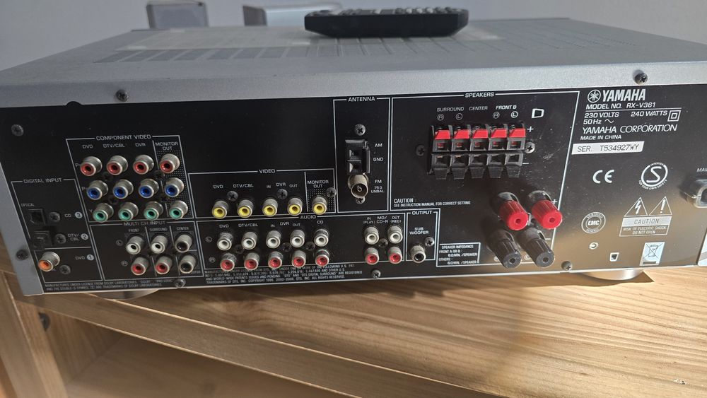 Amplificador Yamaha RX-V361