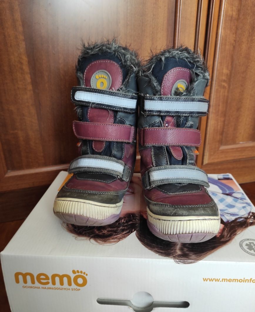 Зимові дитячі черевики Memo, 29 р., чоботи ортопедичні