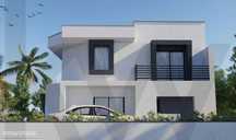 Lote com projeto para moradia moderna T3 no Alto Alfarrobal em Portimã